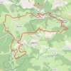 Trace GPS Marche des Ollagnes Essertines En Chatelneuf, itinéraire, parcours