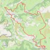 Trace GPS Salle-la-Source - Grand Mas - Marcillac, itinéraire, parcours