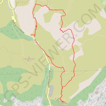 Trace GPS Baou des Blancs, itinéraire, parcours