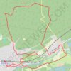 Trace GPS Boucle à partir de Montigny-sur-Loing, itinéraire, parcours