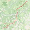 Trace GPS Chemin de Compostelle Beduer - Bach, itinéraire, parcours