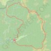 Trace GPS Artikuxa depuis la cabane forestière Oiartzun, itinéraire, parcours