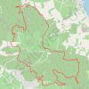 Trace GPS Chusclan-Gicon-Dent de Marcoule, itinéraire, parcours