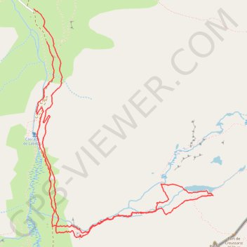 Trace GPS Etang de Caraussans, itinéraire, parcours