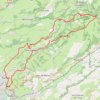 Trace GPS Marathon de Berganty - Aurillac, itinéraire, parcours