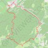 Trace GPS Gorges du Nan, itinéraire, parcours