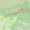 Trace GPS Pic de Saint-Loup - Crête Est, itinéraire, parcours