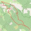 Trace GPS Mont Autcellier, itinéraire, parcours