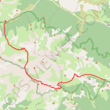 Trace GPS Roya > Refuge de Longon (Via Alpina), itinéraire, parcours