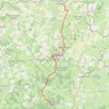 Trace GPS Marche Saint-Marien - Toulx-Sainte-Croix, itinéraire, parcours