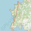 Trace GPS SE48-Fisterra-Muxía, itinéraire, parcours