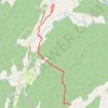 Trace GPS SALAVAS-LABASTIDE DE VIRAC, itinéraire, parcours