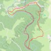 Trace GPS Vallée de L'Aveyron - Najac, itinéraire, parcours