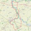 Trace GPS Canal du Nord et de la Somme, itinéraire, parcours