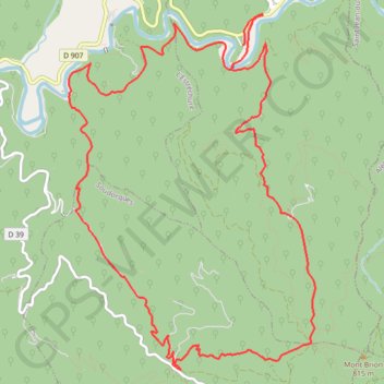 Trace GPS Sentier de la Diligence - Peyrolles, itinéraire, parcours