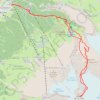 Trace GPS Aiguille des Grands Montets : Par le glacier des Rognons, itinéraire, parcours