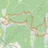 Trace GPS De la Meuse à la Semoy par le Roc la Tour et la Roche aux Corpias, itinéraire, parcours