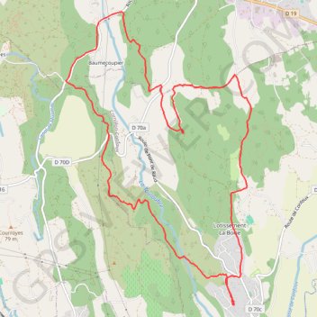 Trace GPS S'amuser à Cornillon-Confoux, itinéraire, parcours