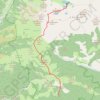 Trace GPS GR52 de Sospel a Saint Martin Vésubie, itinéraire, parcours