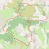Trace GPS Écrins : Lacs de Pétarel et Lac Lautier, itinéraire, parcours