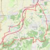 Trace GPS Simandres - Communay-la-Châtaigneraie - Chaponnay, itinéraire, parcours