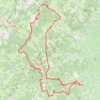 Trace GPS Le Haut Beaujolais - Vaux-en-Beaujolais, itinéraire, parcours