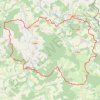 Trace GPS Tour des Marches de Meuse, itinéraire, parcours