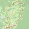 Trace GPS Combe au Loup, itinéraire, parcours