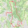 Trace GPS Boucle depuis Limonest, itinéraire, parcours