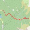 Trace GPS Cascades de l'Oursière, itinéraire, parcours