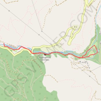 Trace GPS Gémenos - Parc de Saint-Pons, itinéraire, parcours