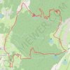 Trace GPS La Sure en boucle par le Portail de Chorolant (Chartreuse), itinéraire, parcours