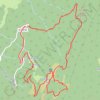 Trace GPS Crêt du Poulet en boucle (Belledonne), itinéraire, parcours