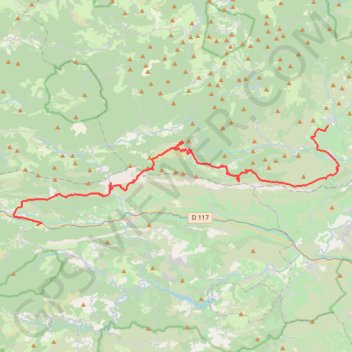 Trace GPS Tuchan - Caudiès (Tour des châteaux du Pays Cathare), itinéraire, parcours