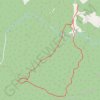 Trace GPS Jas de Ligoures, itinéraire, parcours