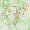 Trace GPS Circuit VTT lucenay-Alix-Lachassagne-Marcy, itinéraire, parcours