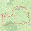 Trace GPS Rando des amis du foot - Anzy-le-Duc, itinéraire, parcours