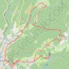 Trace GPS Autour de Saint-Claude, itinéraire, parcours