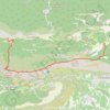 Trace GPS Puit d'Auzon - Pic des Mouches - Croix de Provence - Cabassol, itinéraire, parcours