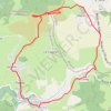 Trace GPS Sainte-Croix-en-Jarez (42), itinéraire, parcours