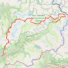 Trace GPS Traversée Vanoise La Vanoise d’Ouest en Est, itinéraire, parcours