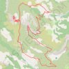 Trace GPS Mourre du Chanier, Chiran, itinéraire, parcours