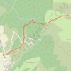 Trace GPS Costa Ghiggia, itinéraire, parcours