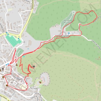 Trace GPS tour du claou p1t1, itinéraire, parcours