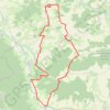 Trace GPS Sur les pas des soldats américains de 14 - Aubréville, itinéraire, parcours