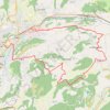 Trace GPS Gap-Batie Vieille-Rambaud, itinéraire, parcours
