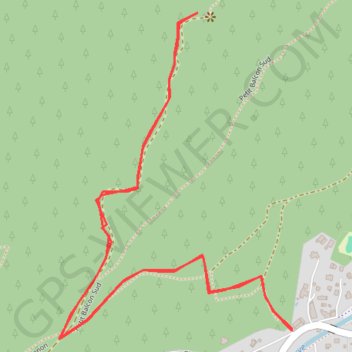 Trace GPS Chalet de la Floria, itinéraire, parcours