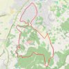 Trace GPS Pernes-les-Fontaines-edition-1-2017, itinéraire, parcours