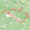 Trace GPS Le Géant de Provence - Brantes, itinéraire, parcours