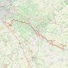 Trace GPS Des Sorinières à la Colonne de Torfou, itinéraire, parcours